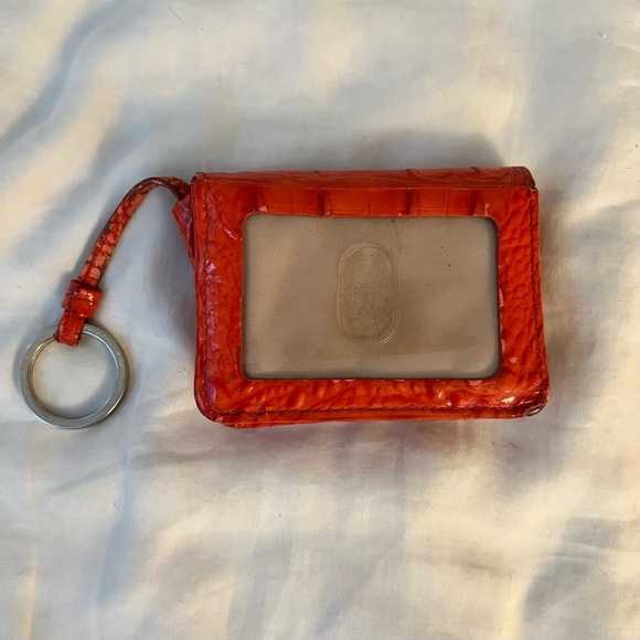 Brahmin Embossed Leather Mini Wallet - Picture 2 of 9